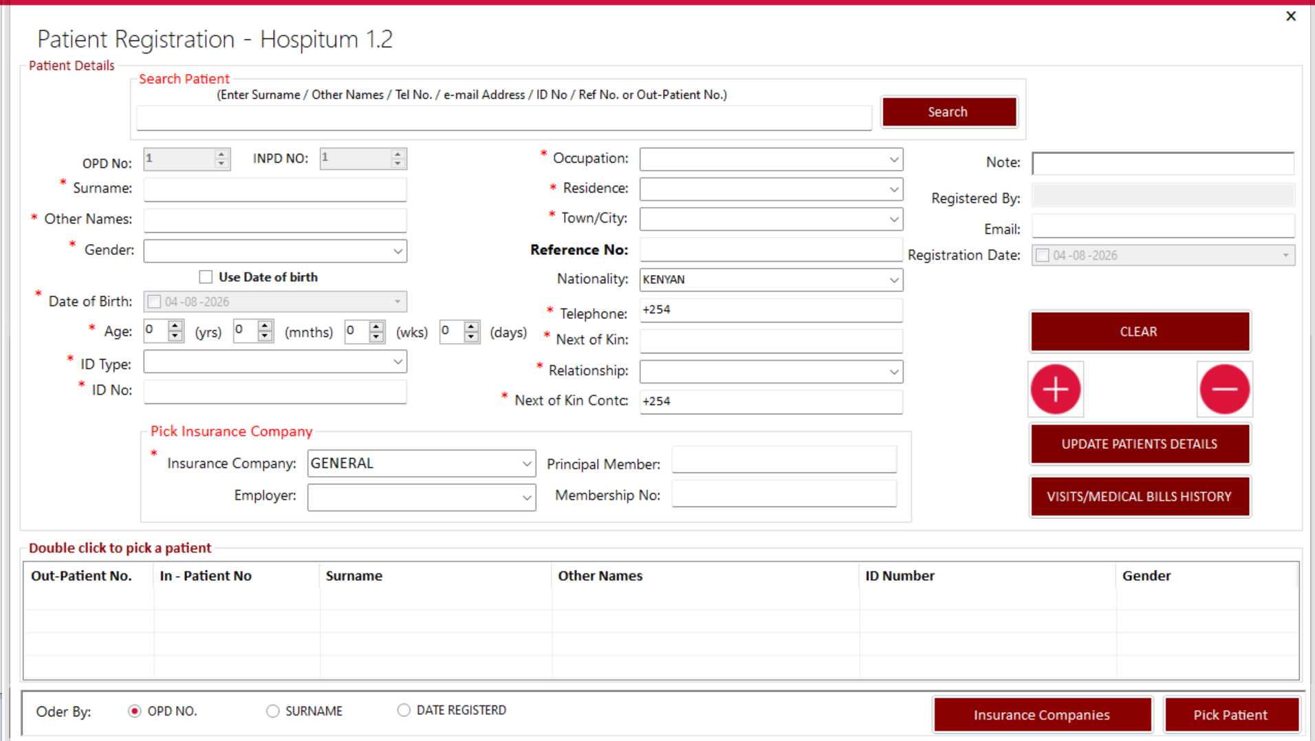 Patient Registration